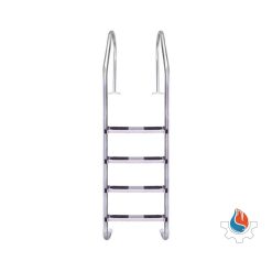 نردبان استخری 4 پله استیل